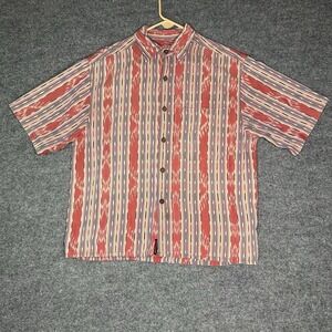 Vintage‎ The Territory Ahead Button Up Shirt Mens Size Medium Tribal Western